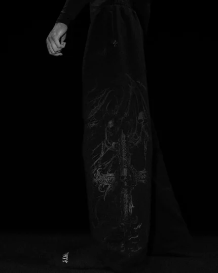 Breathedivinity Wyvern Uncuffed luxury sweatpants [DARKNESS]